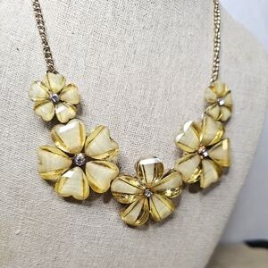 Beautiful Yellow Flower Necklace